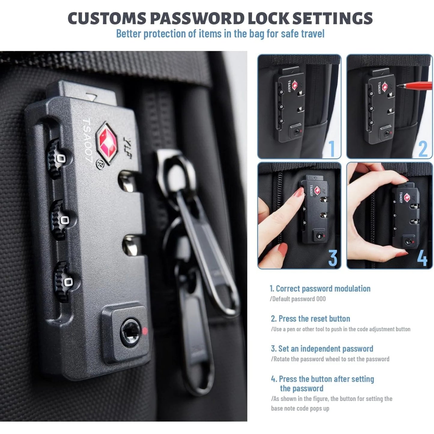 VacPack™ Expandable Anti-Theft Travel Backpack